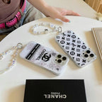 White Chain Phone Case For iPhone