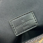 Modische quadratische Handtaschen mit Knöpfen