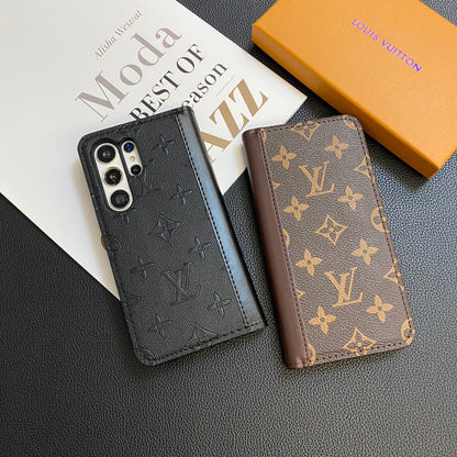 Leather Card Cover Galaxy Case For Samsung