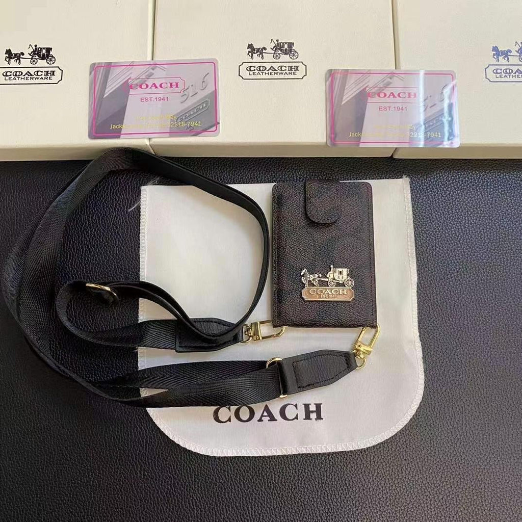 Porta carte autunnale con cinturino e porta monete 