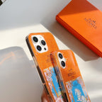 Orange Designs Phone Case For iPhone