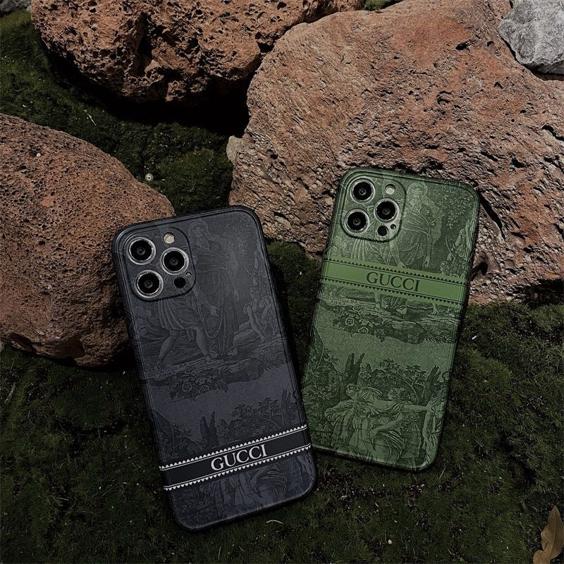 Grüne coole Handyhülle für iPhone