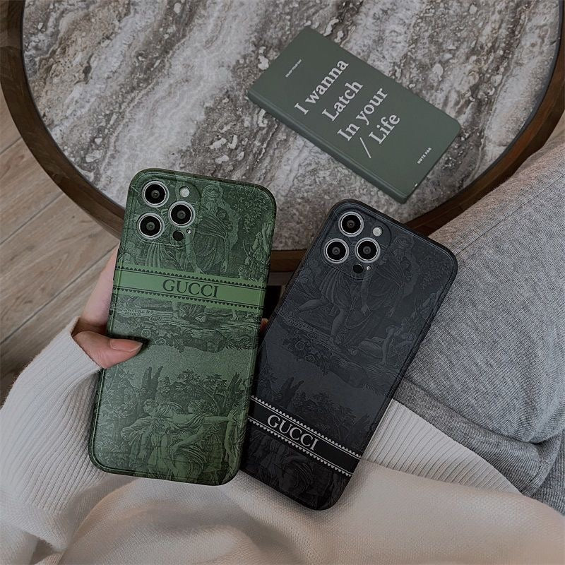 Grüne coole Handyhülle für iPhone