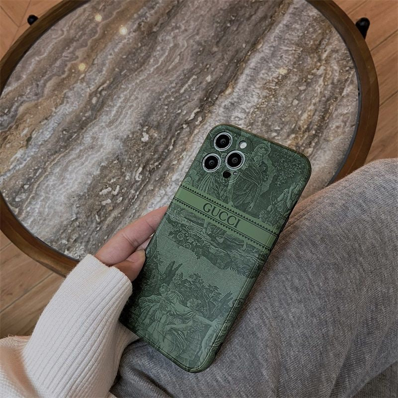 Grüne coole Handyhülle für iPhone