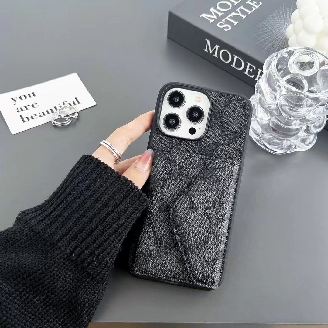 Leder-Münz-Galaxy-Hülle für Samsung