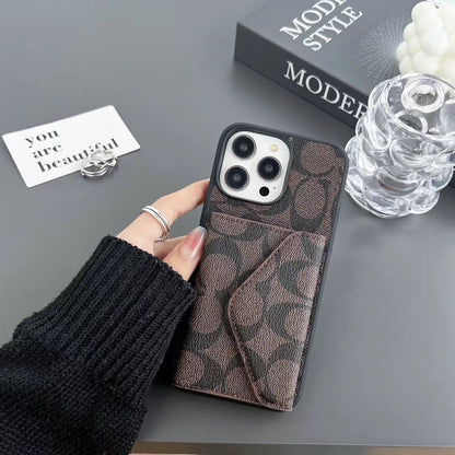 Leather Coin Phone Case For iPhone