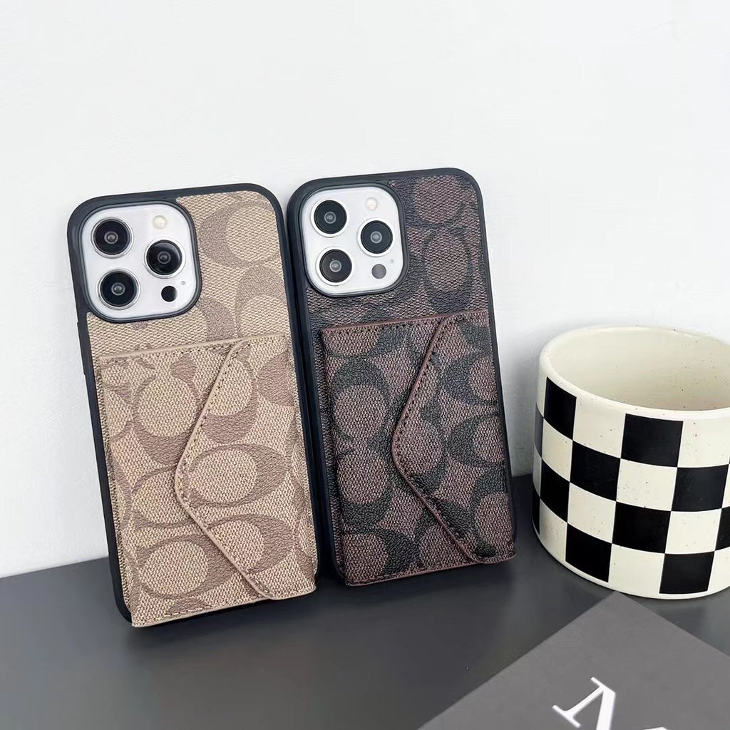 Leder-Münz-Galaxy-Hülle für Samsung