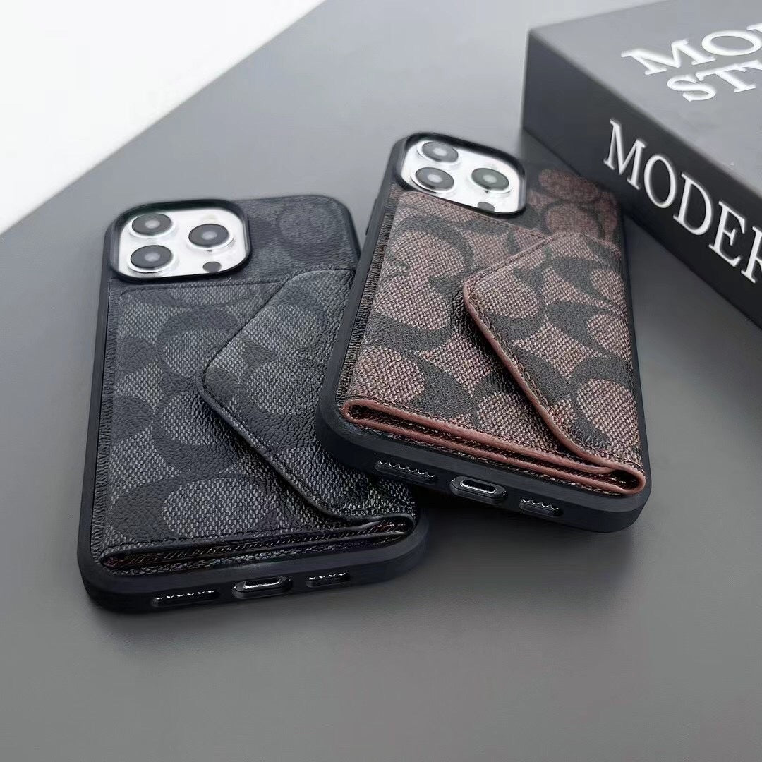 Leder-Münz-Galaxy-Hülle für Samsung