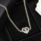 New Heart Gold Chain Necklace