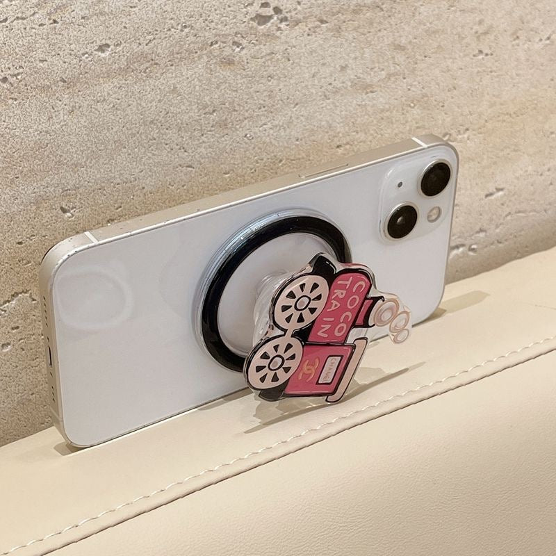 Transparenter modischer MagSafe-Telefonhalter 