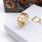 Golden Hollow Ring