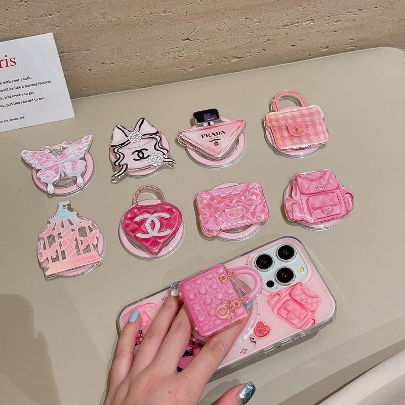 Hübscher rosa MagSafe-Telefonhalter 