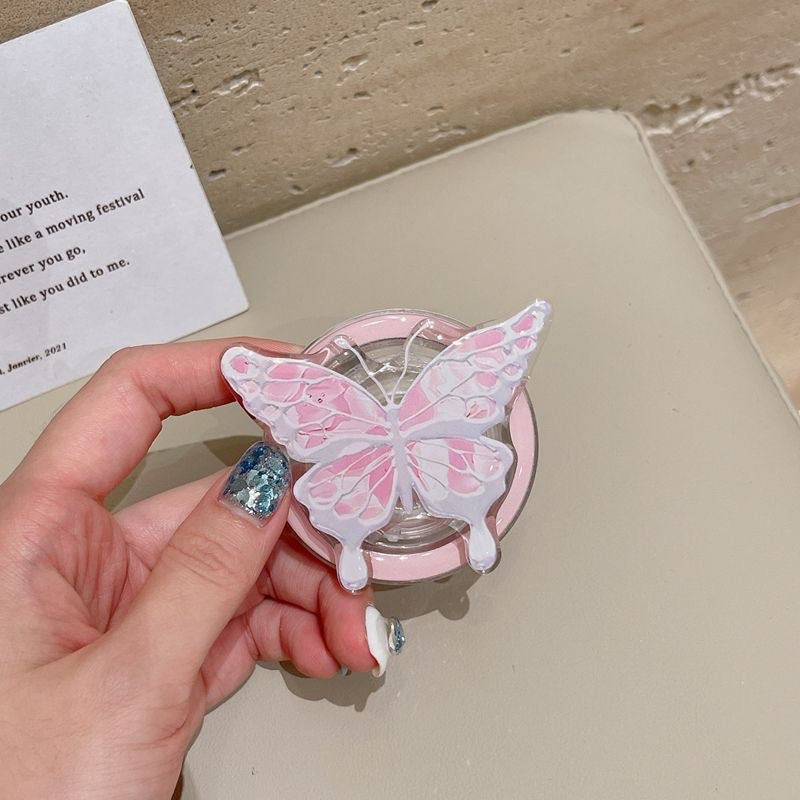 Hübscher rosa MagSafe-Telefonhalter 