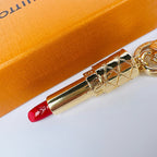 Lipstick Design Keychain Pendant