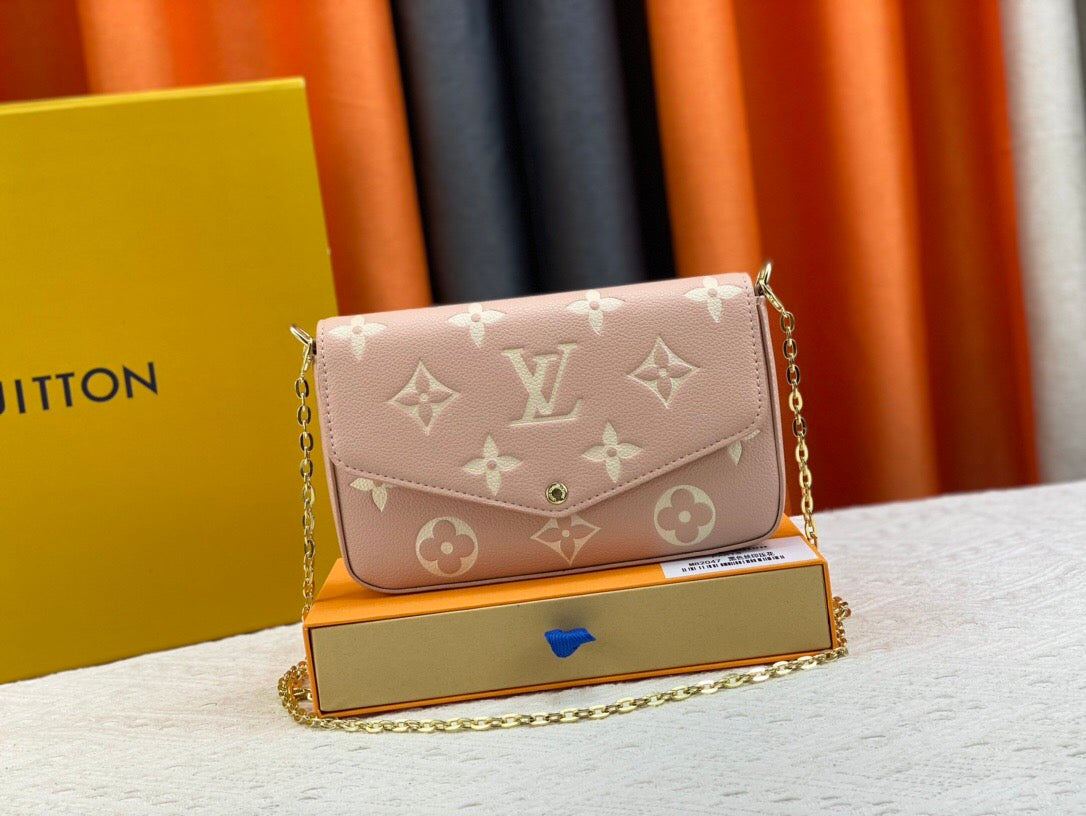 Farbenfrohe, elegante Umschlagtasche