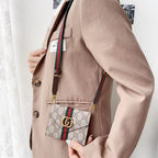 Trendy bedruckte Sling-Kartenhülle