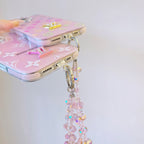 Pink Chain Style Phone Case For iPhone