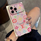 Colorful Pink Bling Phone Case For iPhone