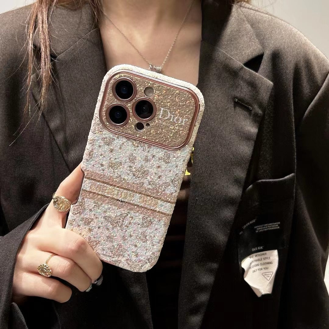 Pink Bling Style Phone Case For iPhone