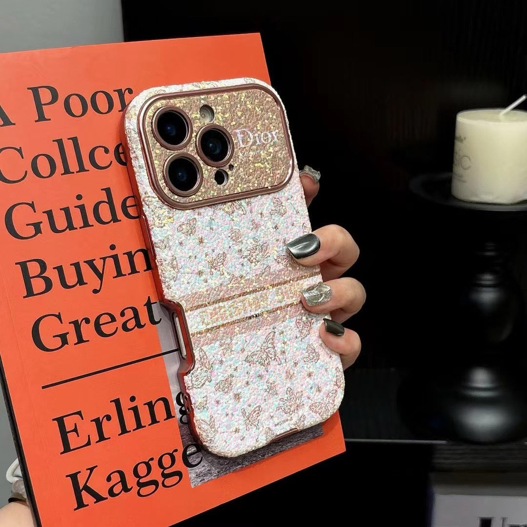 Pink Bling Style Phone Case For iPhone