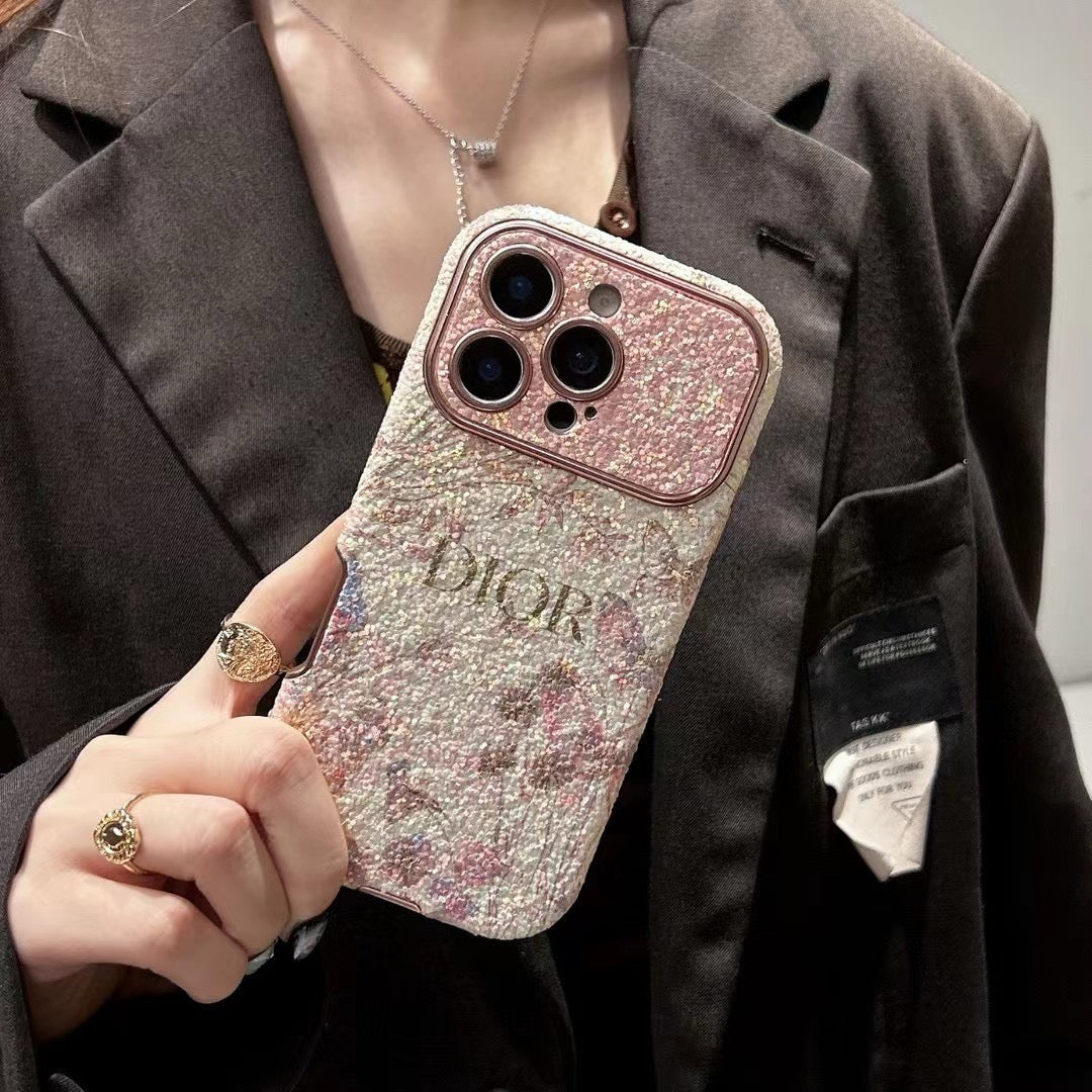 Pink Bling Style Phone Case For iPhone