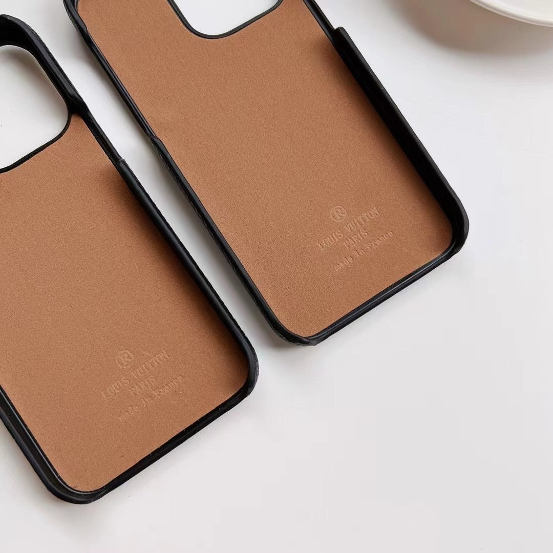 Kartenhalter Plüsch-Telefonhülle für iPhone