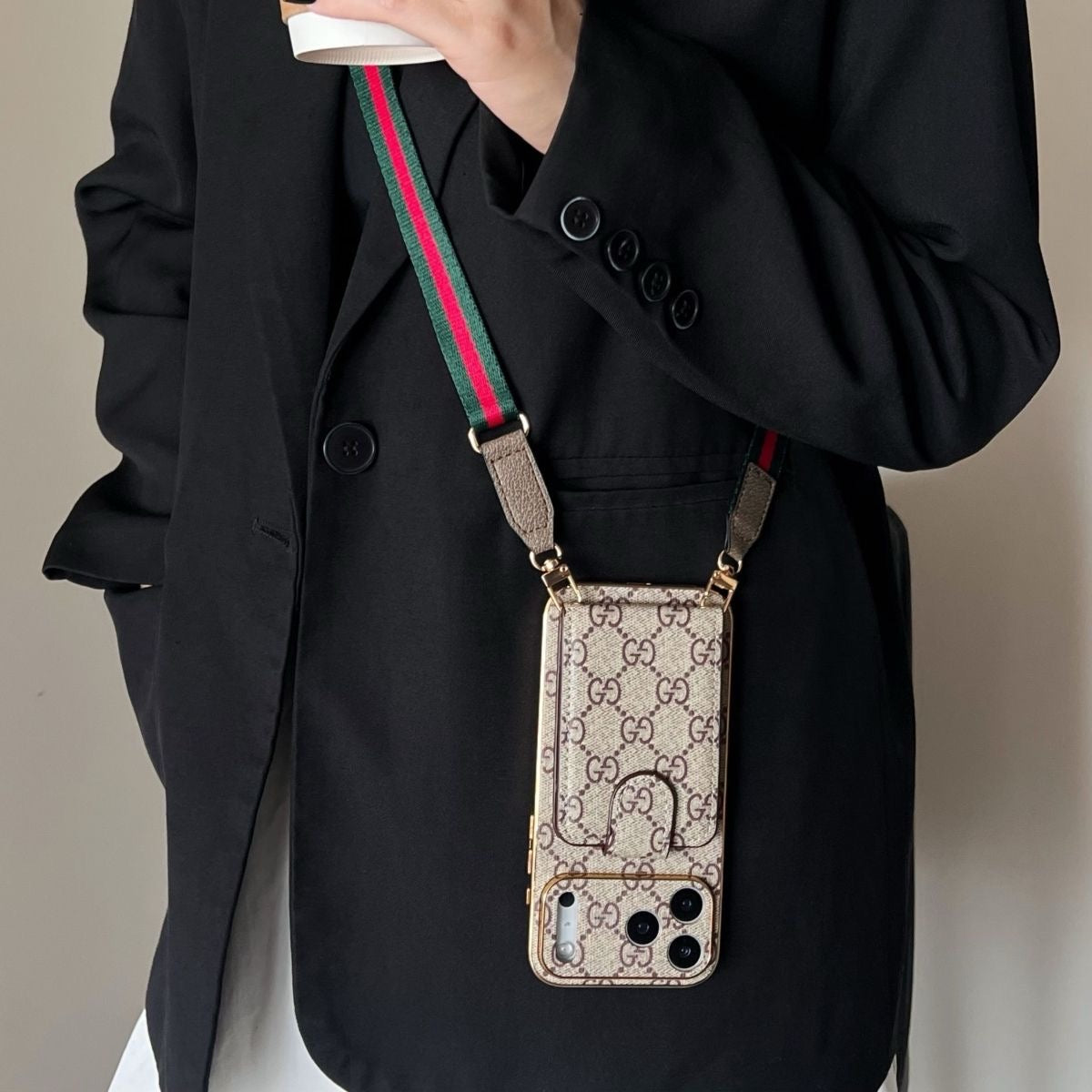 Fashion Wallet Design Phone Case For iPhone