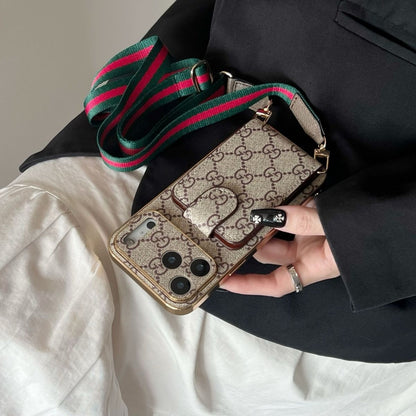 Fashion Wallet Design Phone Case For iPhone