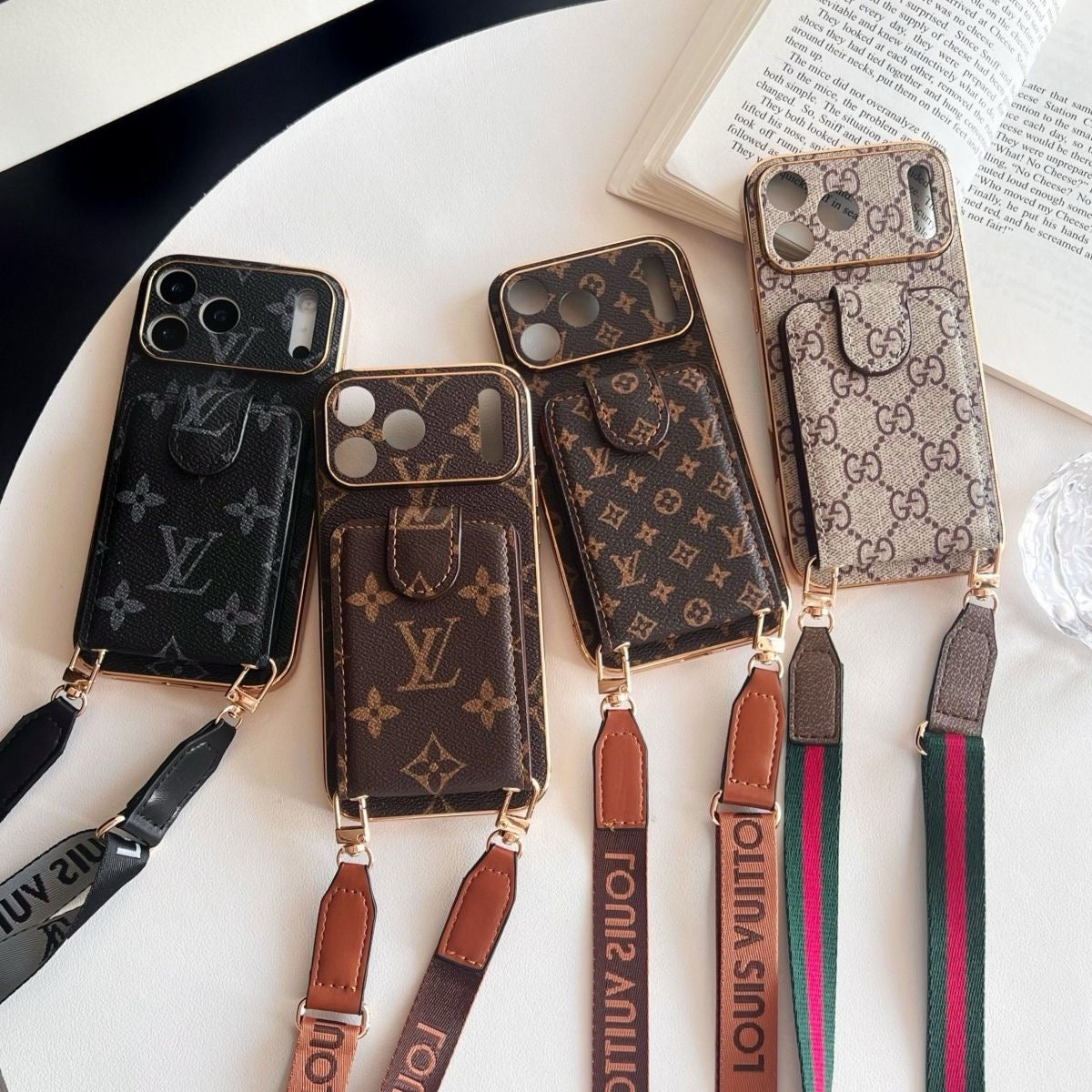 Fashion Wallet Design Phone Case For iPhone