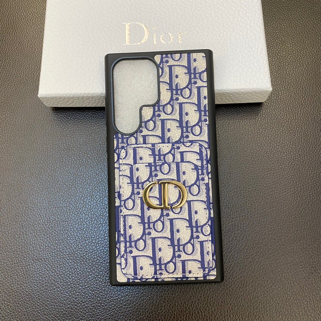 Custodia Galaxy con carta blu per Samsung 