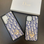 Blaue Karte Galaxy Hülle für Samsung