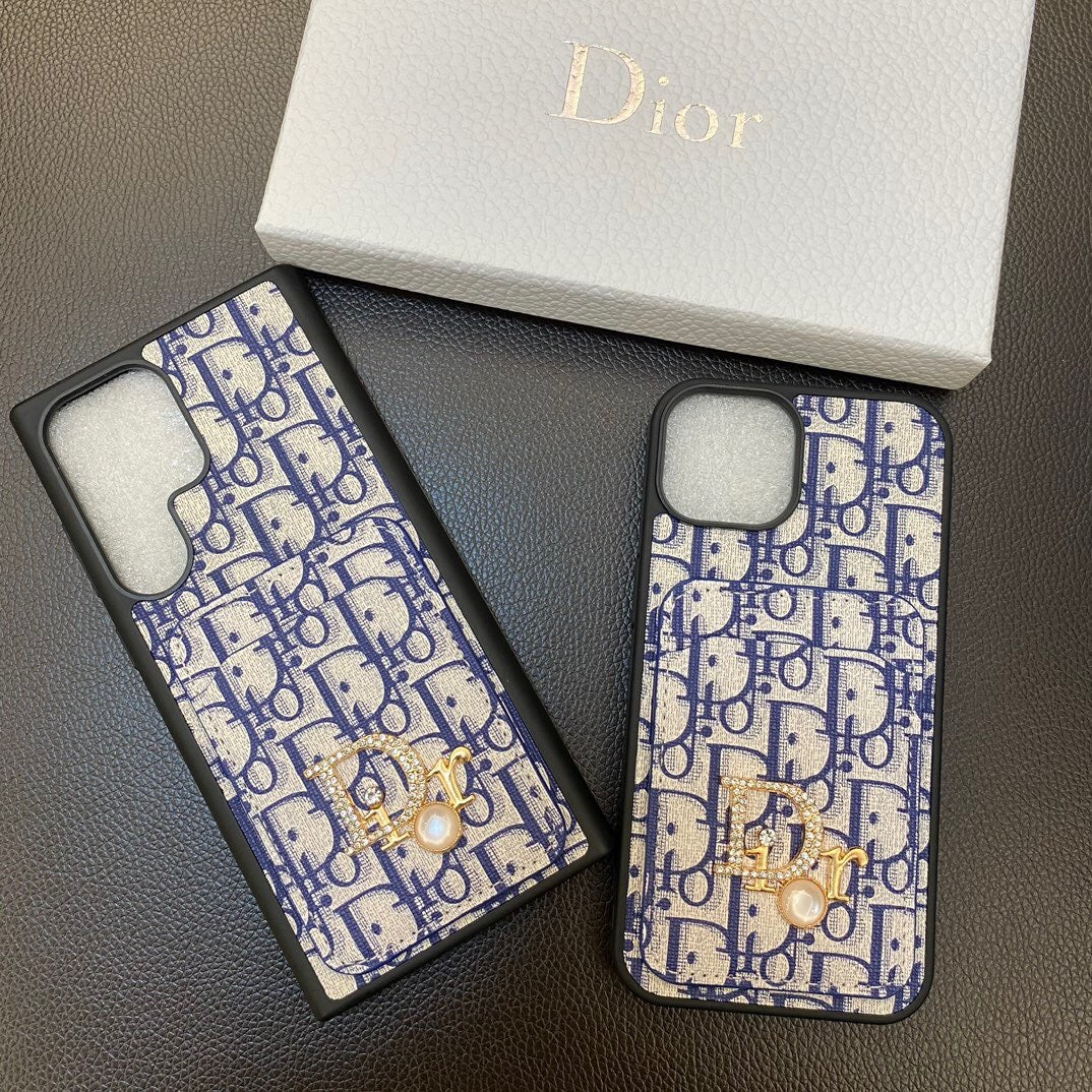 Custodia Galaxy con carta blu per Samsung 