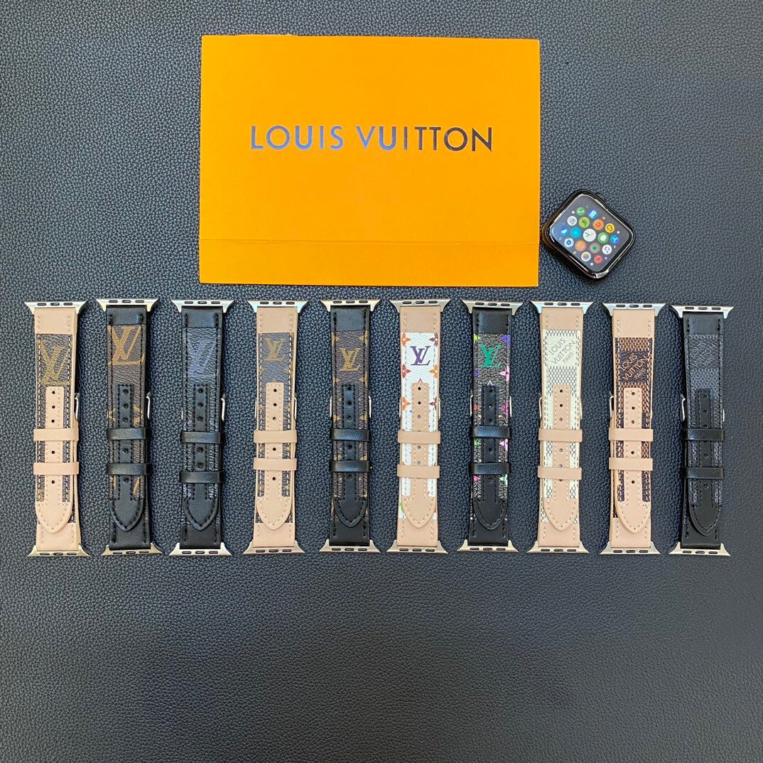 Neue trendige Lederarmbänder für die Apple Watch