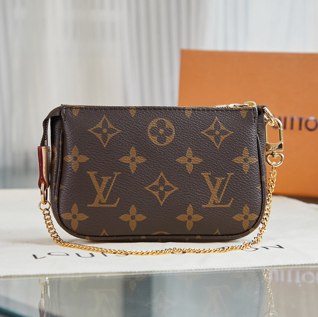 Modische braune quadratische Tasche