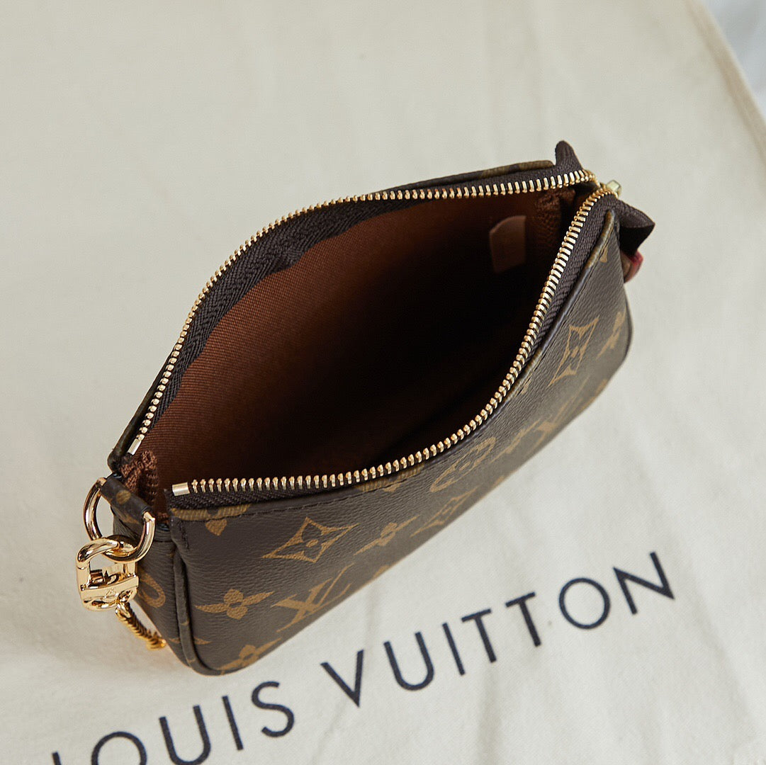 Modische braune quadratische Tasche