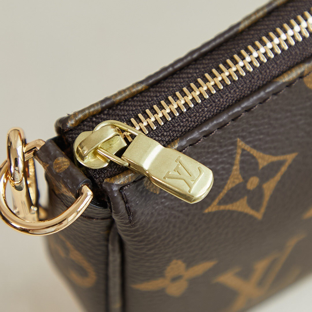 Modische braune quadratische Tasche