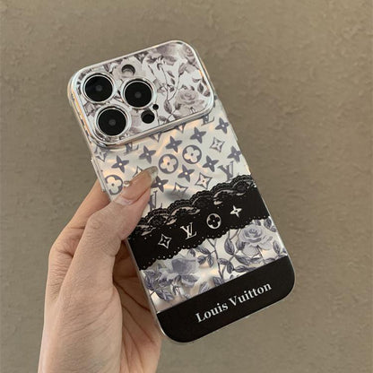 Vintage Black Phone Case For iPhone