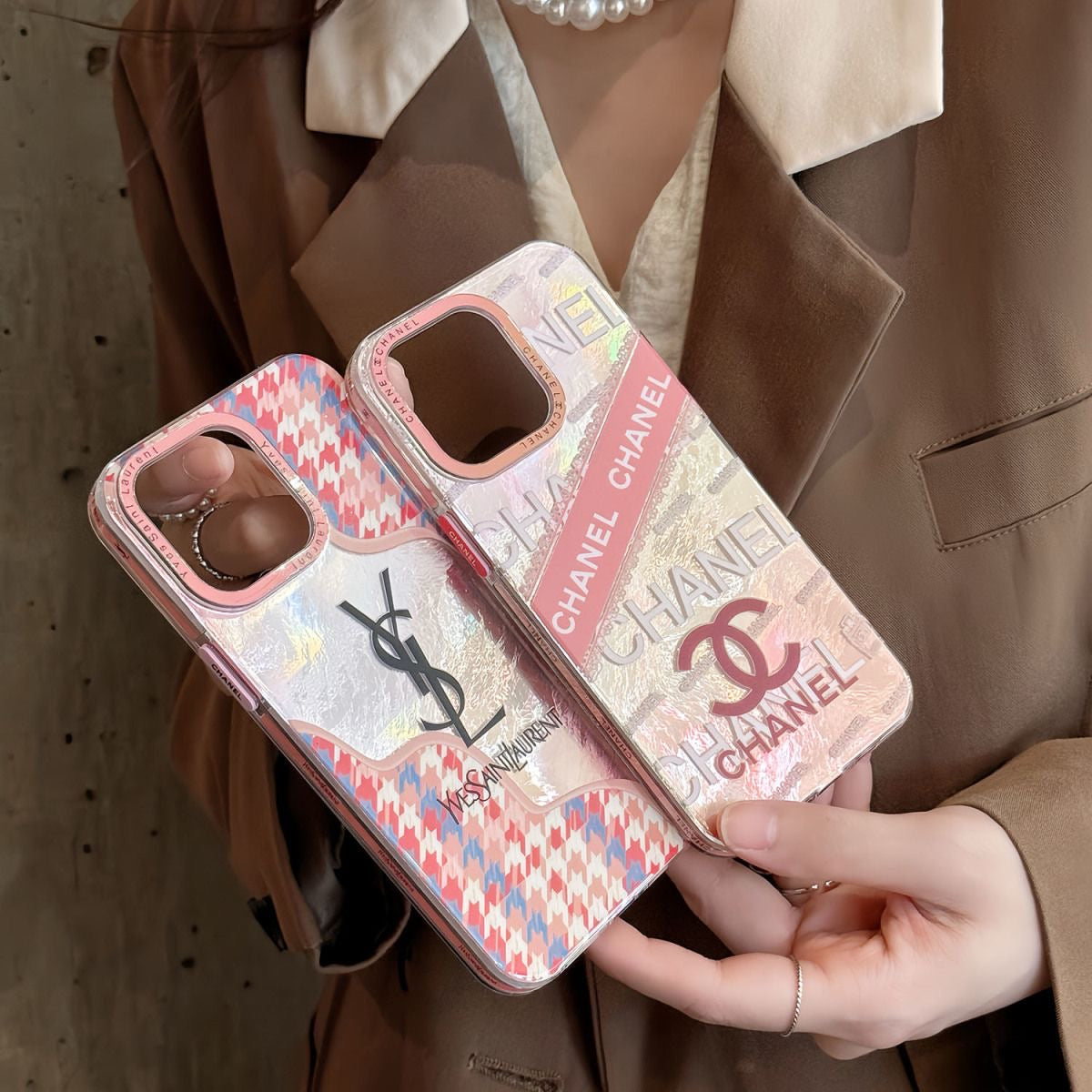 Pink Design Phone Case For iPhone