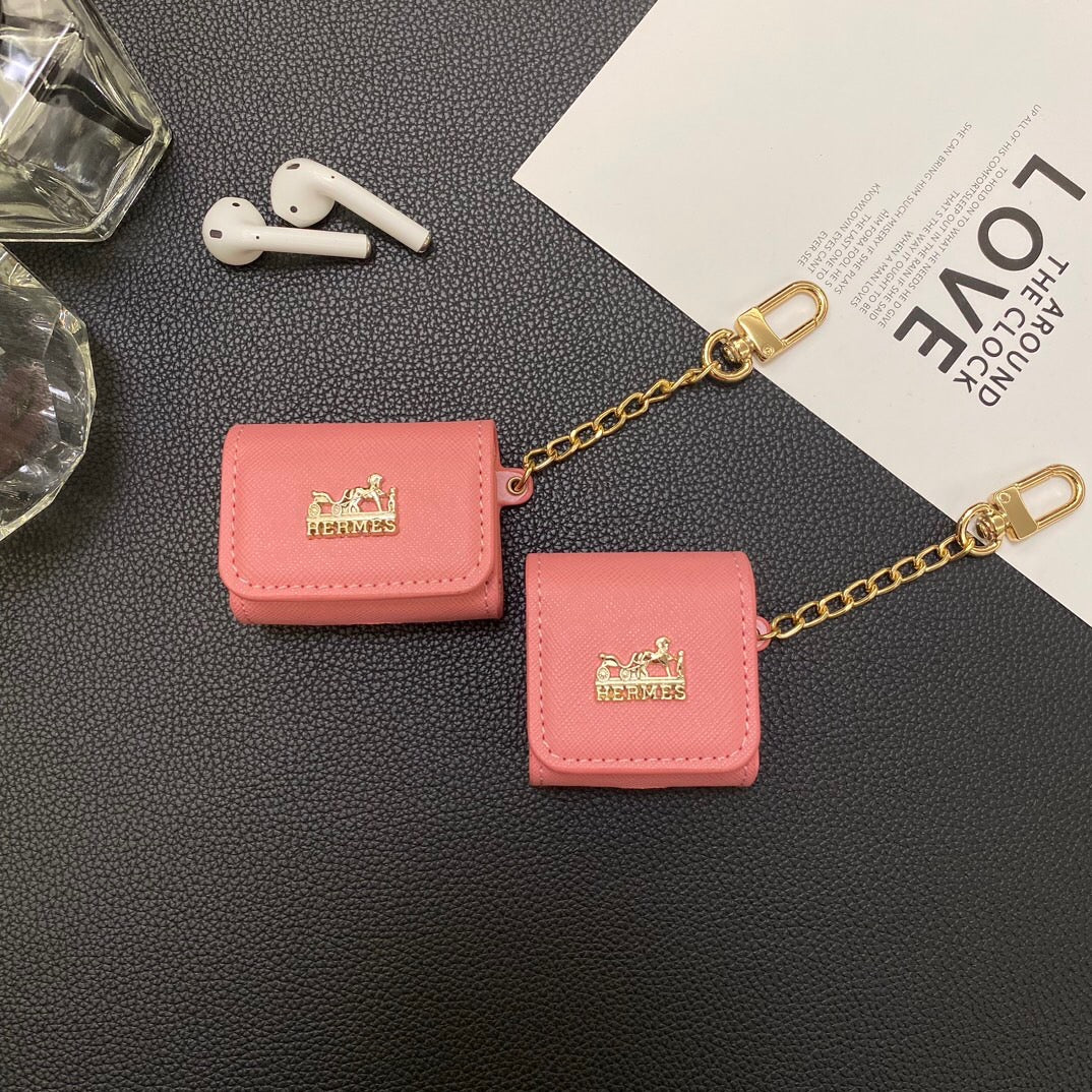 Intelligente AirPods-Schutzhüllen aus Leder