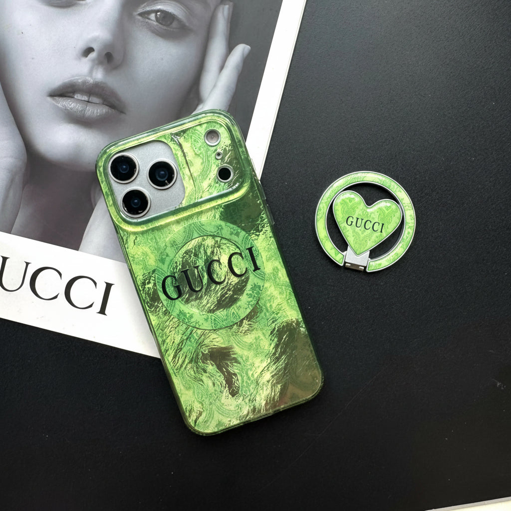 Green Good Phone Case with New Magsafe Holder