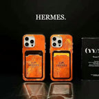Lustige orange Handyhülle für iPhone