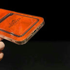 Lustige orange Handyhülle für iPhone