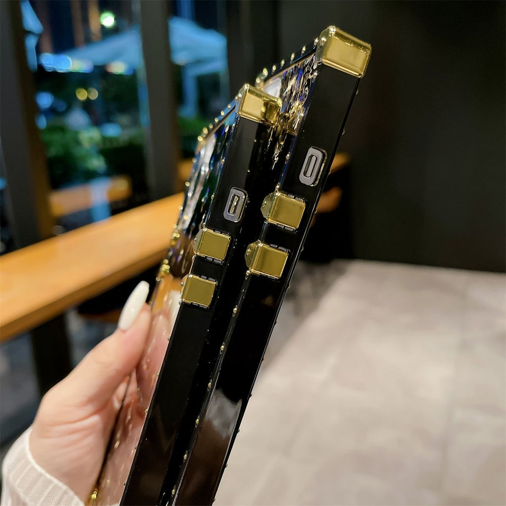Custodia Miss Galaxy nera per Samsung 