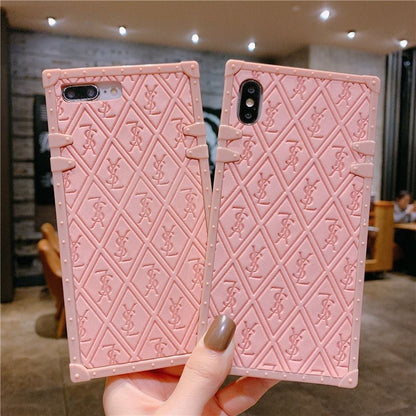 Pink Square Galaxy Case For Samsung