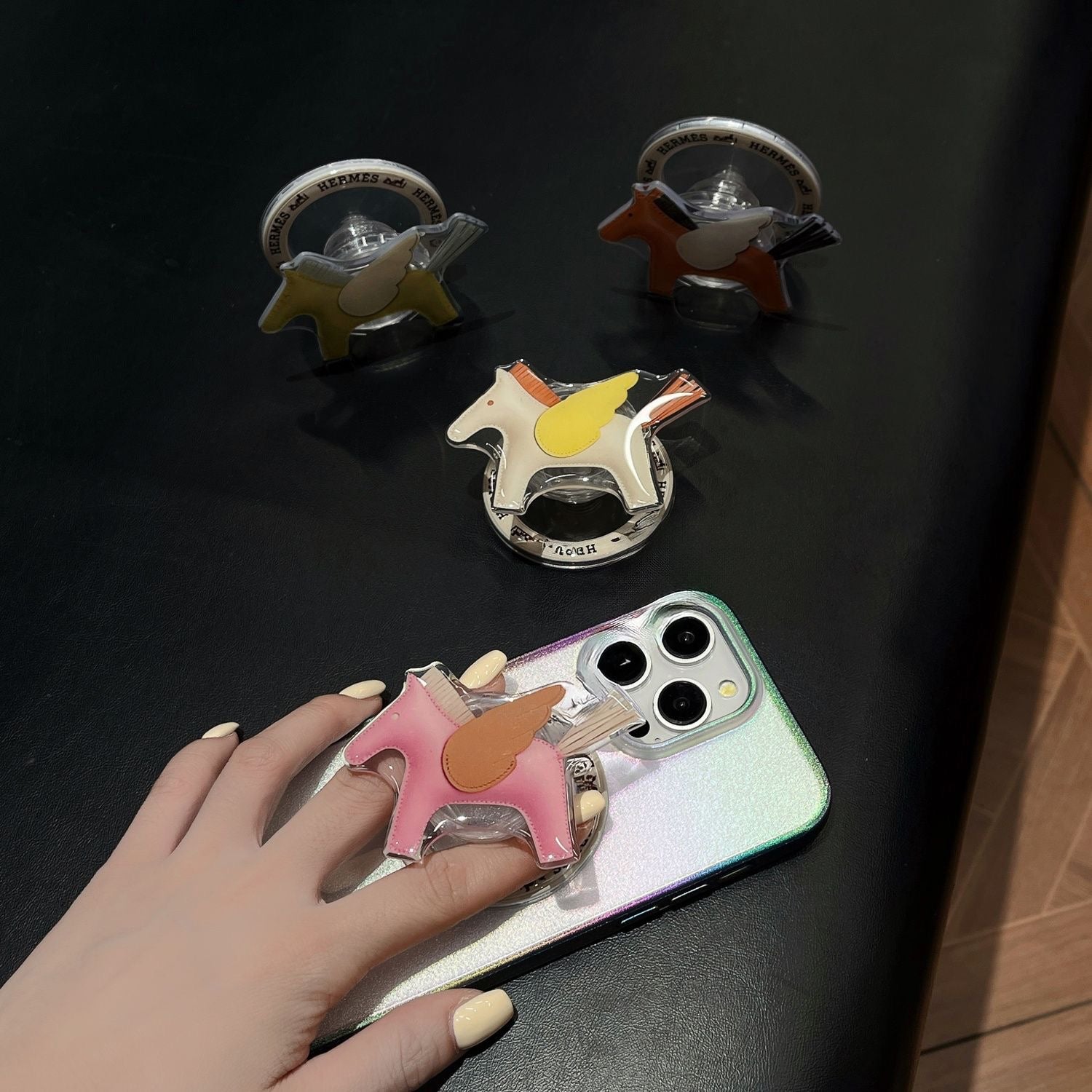 Modische magnetische Pferdehalterung 