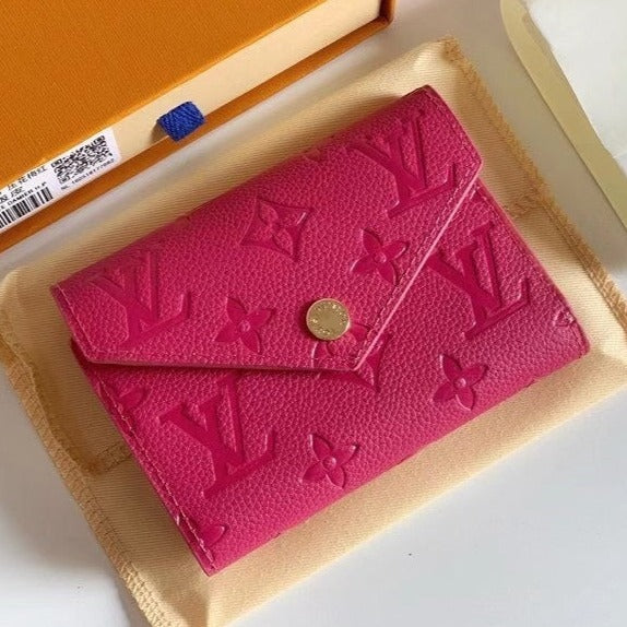 Dunkelrosa Geldbörsenclips