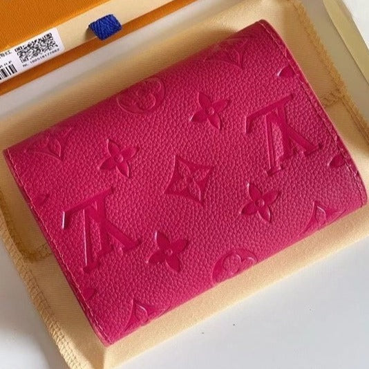 Dunkelrosa Geldbörsenclips