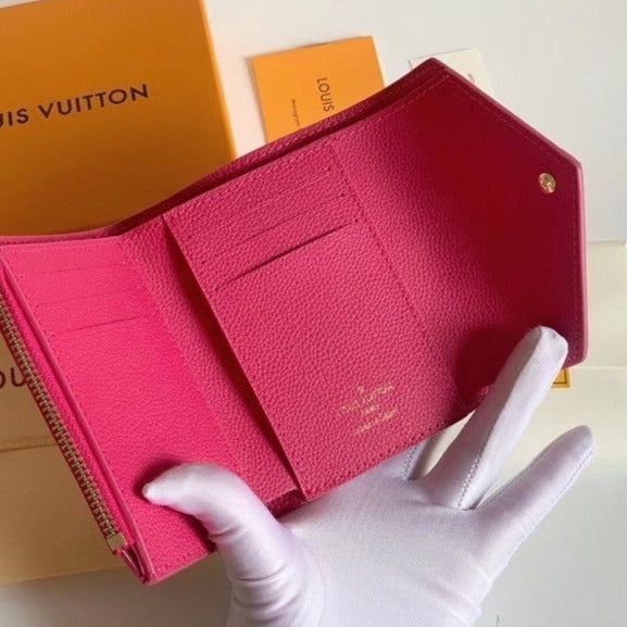 Dunkelrosa Geldbörsenclips