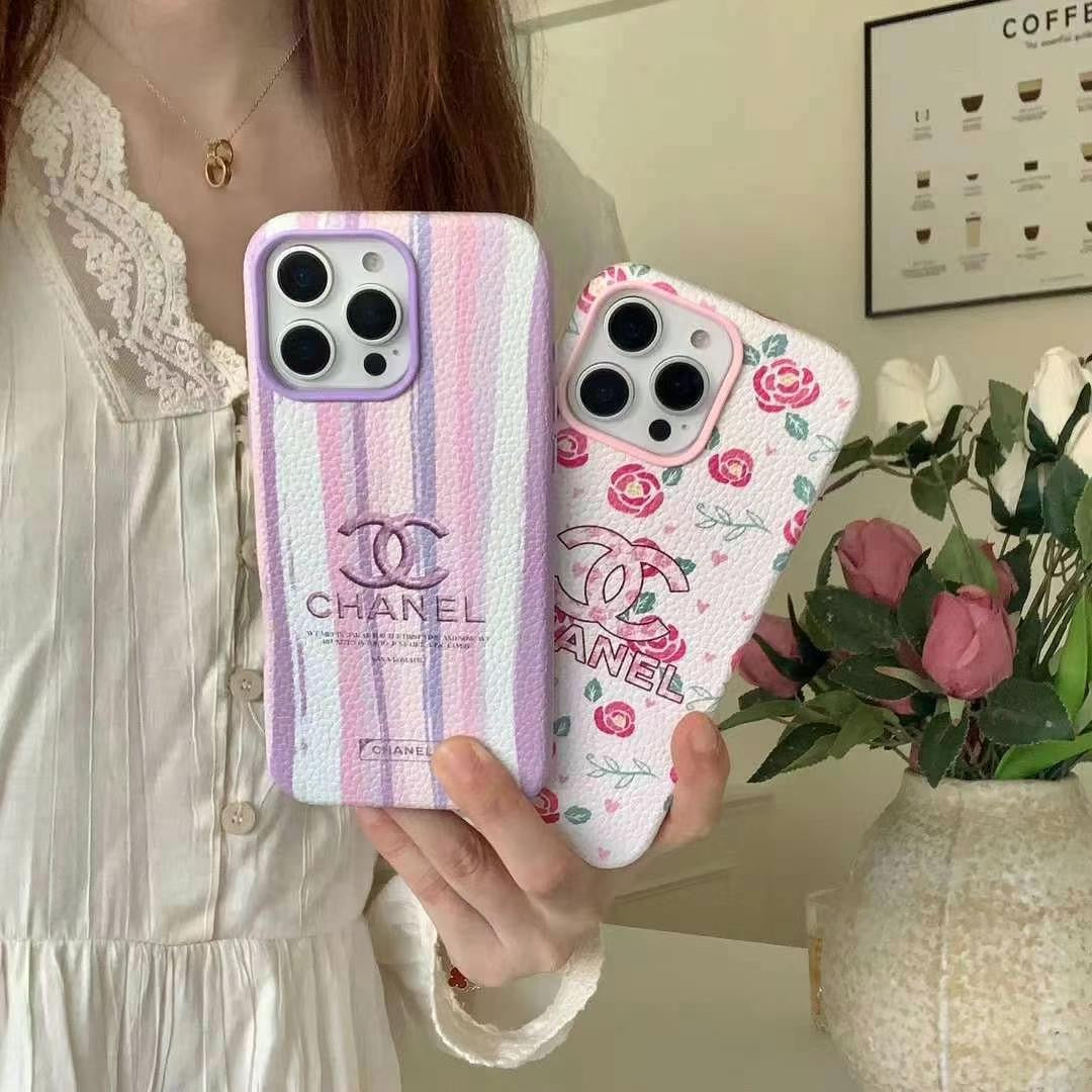 Flowers Printed Phone Case For iPhone