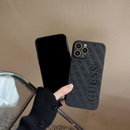 Black Design Phone Case For iPhone